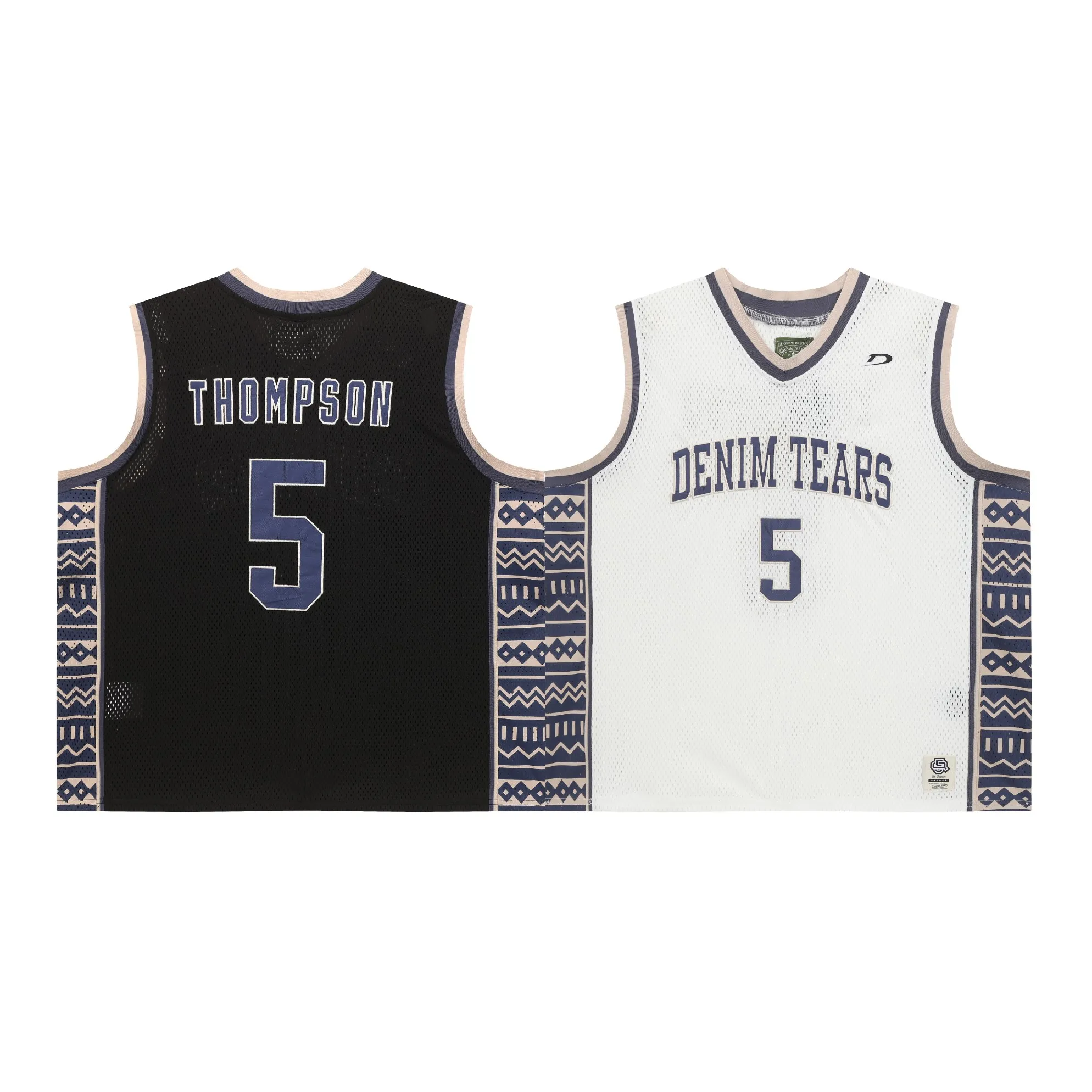 P116 2025 DENIM TEARS kapok European and American fashion brand high quality new vest tennis suit color black white size S-XL